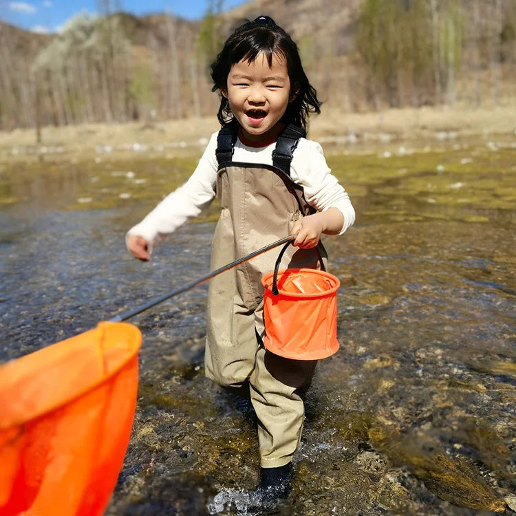 Wholesale Sinerfish Breathable IPX-5 Waterproof Nylon One-Piece Wading Suit for Children's Outdoor Water Activities