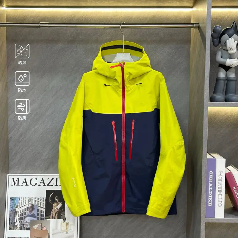 Women's Waterproof Winter Snow Coat with Warm Hood Outdoor Sports Windbreaker Raincoat for Mountain Adventures Hiking Jackets