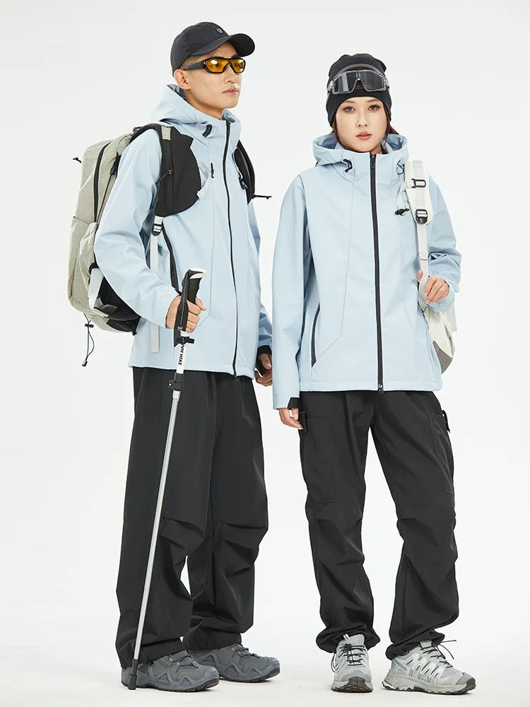 Wholesale Custom Logo Men's Softshell Winter Windbreaker Black Waterproof Polar Fleece Zipper Closure Casual Style Sizes 6XL