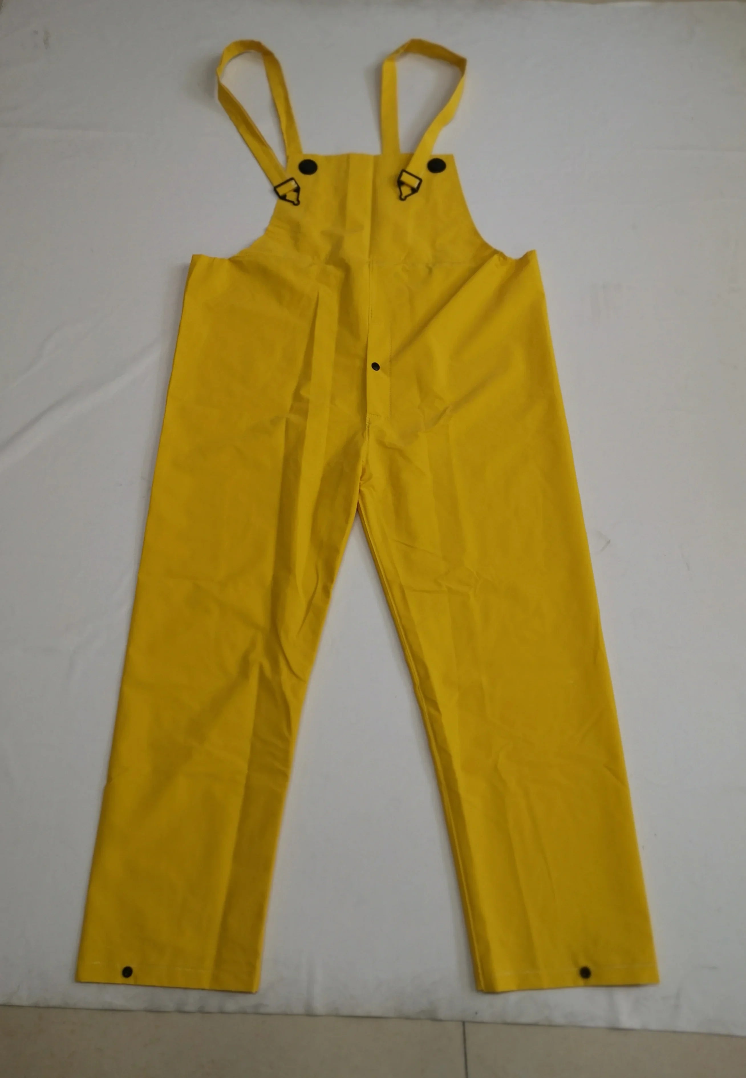 Factory Customizable Men's Rain Gear Waterproof Windproof PVC Work Suit Safety Jacket Bib Pants Outdoor Activities Hiking Travel