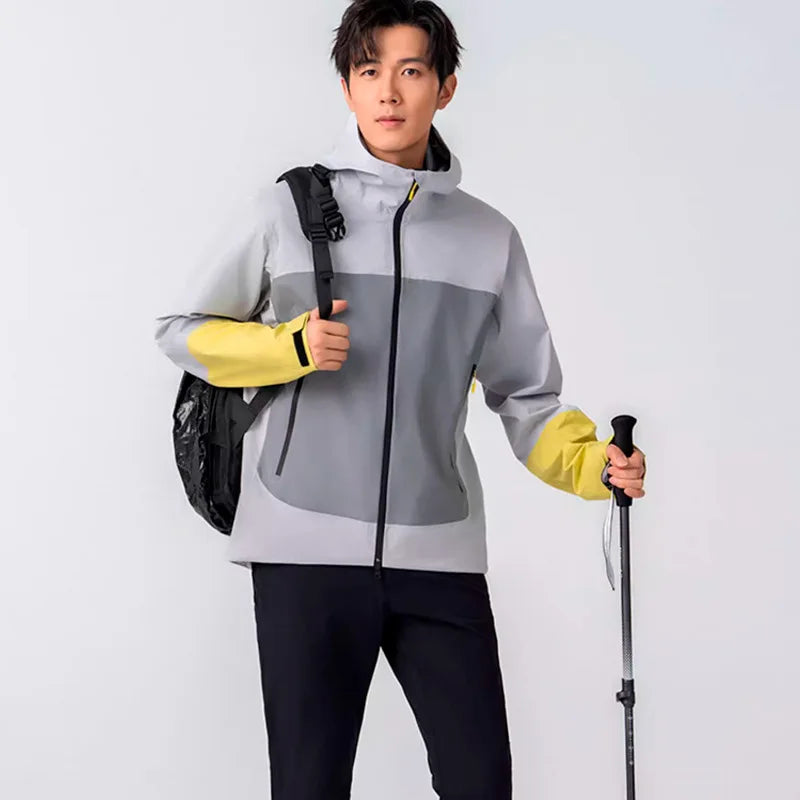 Outdoor Casual Fleece Charge Jacket Breathable Waterproof Windproof Wear-resistant Stand Mountaineering Jacket