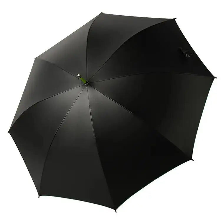 High-End Windproof Fabric Golf Umbrella Double Layer Unique Colors Travel Business Promotion Advertise Straight Rain Umbrella