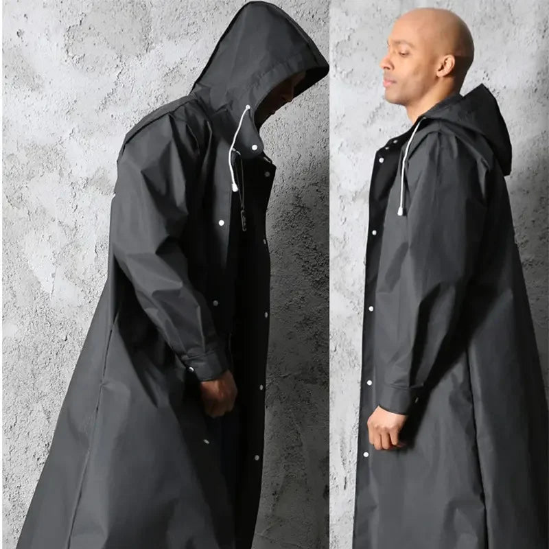 Raincoat Waterproof Adult Long Rainwear Outdoor Waterproof Raincoat for Adults Breathable Comfortable Long Raincoats Poncho