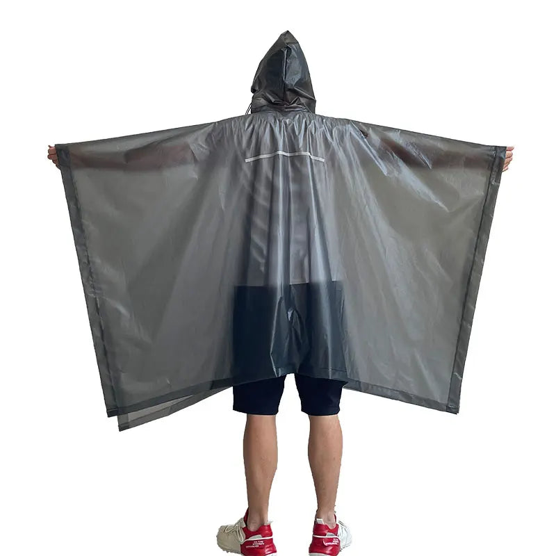 High Quality EVA Reflective Hoodie Raincoat Factory Wholesale Lightweight and Waterproof for Boys for Rain Travel & Hiking