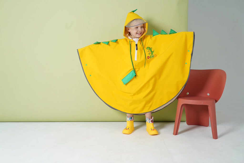 Children's Waterproof Cloak Raincoat, Suitable for Kindergarten, Elementary School, Boys and Girls