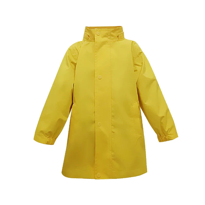 Unisex Lightweight Rain Jacket Hooded Raincoat Poncho Custom Transparent Raincoat Jacket for Kids Bike Rider for Girls