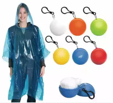 Wholesale Disposable PE Rain Poncho Transparent Plastic Raincoat for Girls Waterproof Rainwear With Logo for Hiking Travel