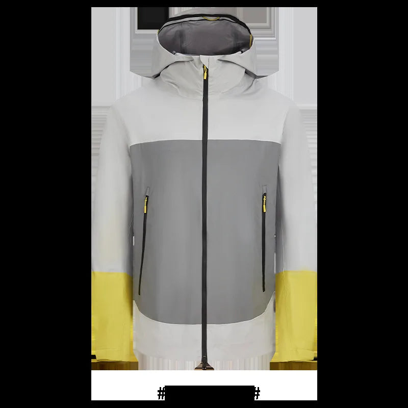 Outdoor Casual Fleece Charge Jacket Breathable Waterproof Windproof Wear-resistant Stand Mountaineering Jacket