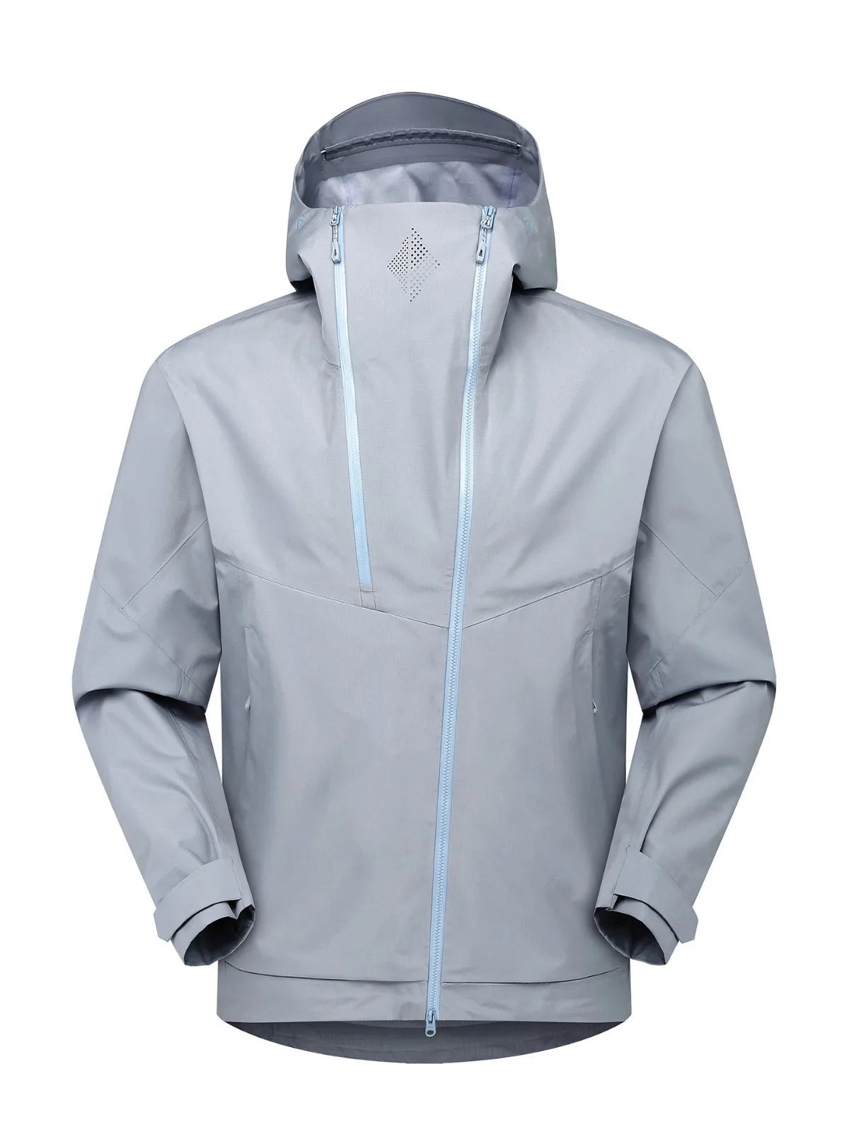 New Lightweight Single-layer Winter Thin Stand Collar Waterproof for WindStopper Unisex Loose Fit Jacket