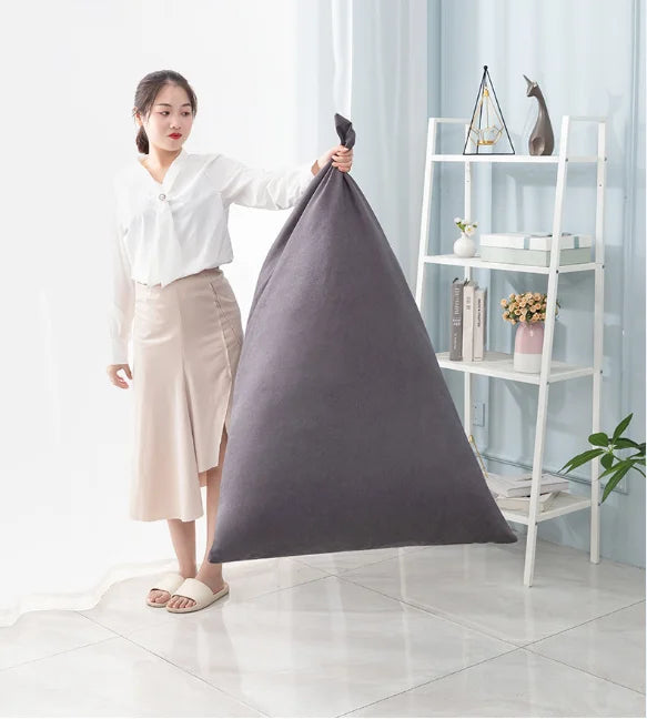 Bean Bag Sofa Versatile Fabric Leisure Lounger for Living Room Bedroom Villa Courtyard School Hospital Home Office