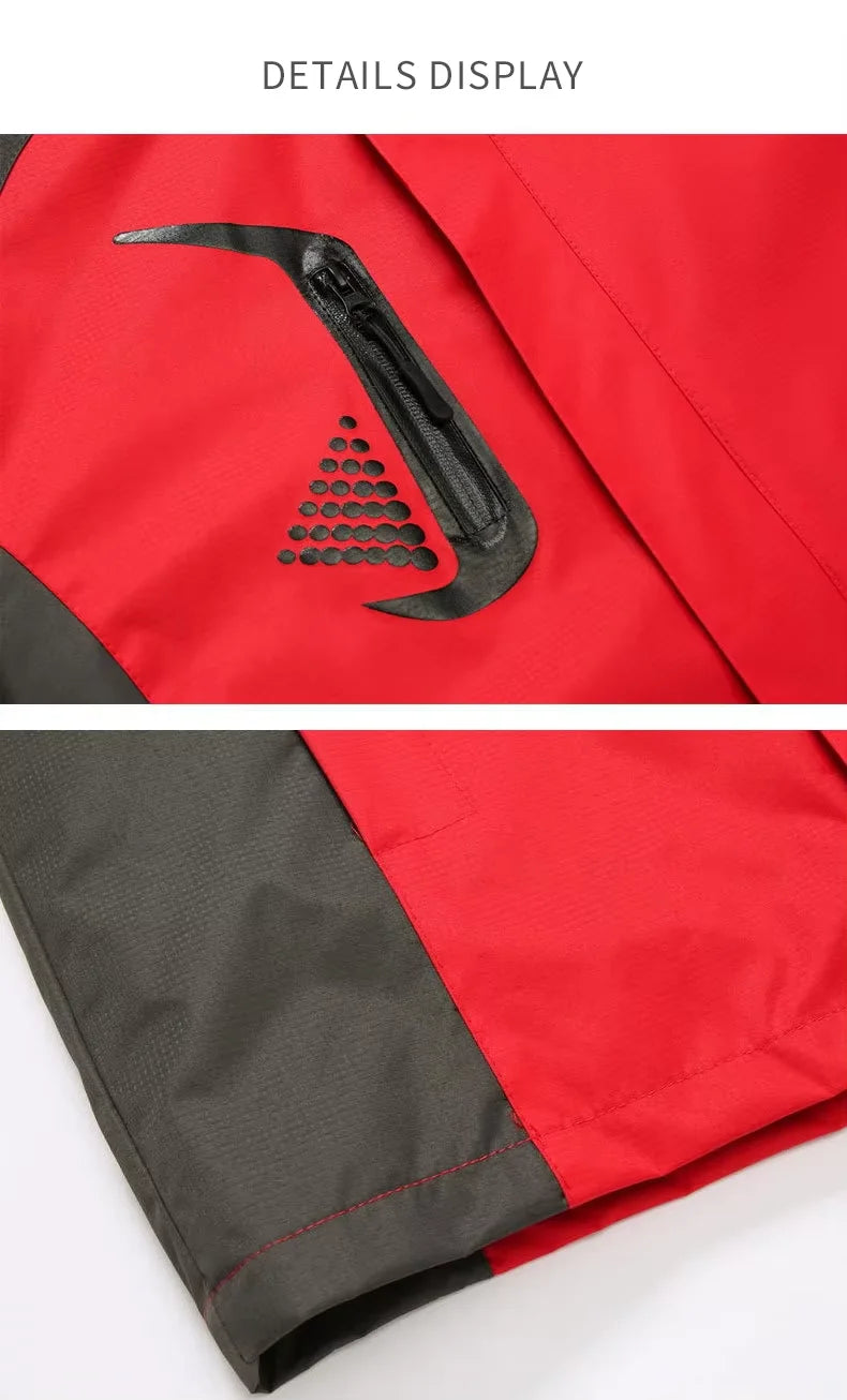 2025 Men's All-Weather Outdoor Rain Jacket High-Performance Hunter Jacket Waterproof 20000mm Coat Jackets Man