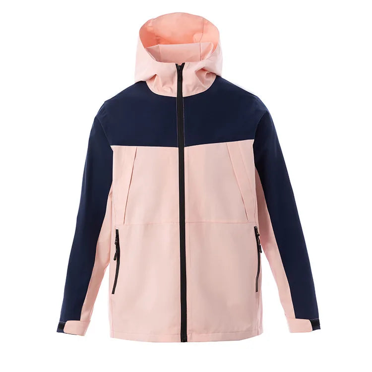 Autumn Winter Men's Single-Layer Assault Jacket Waterproof Windproof Coat Printed LOGO Outdoor Advertising Overalls-Wholesale