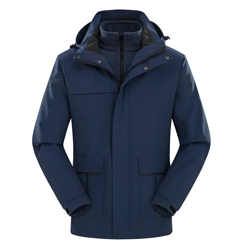 Women's and Men's Winter Fleece Jackets Hooded Warm Coats Sport Outdoor Fleece Jacket Coats