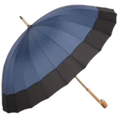 Japanese Products Outdoor  Umbrella 24 Ribs Windproof Creative Parasols Red