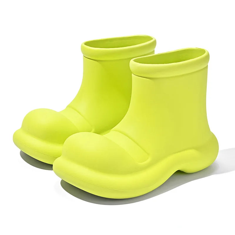 New Hot Selling EVA Macarone Baby Rain Boots Autumn Winter Comfortable Lightweight Breathable Elevated Rubber Anti-Slippery