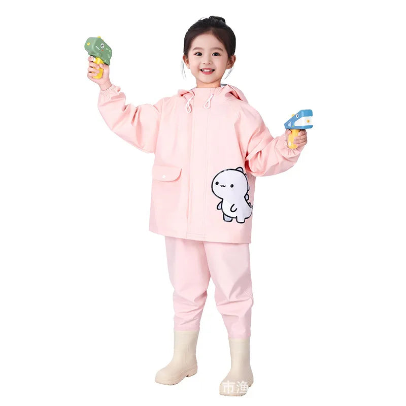 Children's Boys Cartoon Waterproof Oxford Cloth for Single-person for Primary School Students Camping Travel