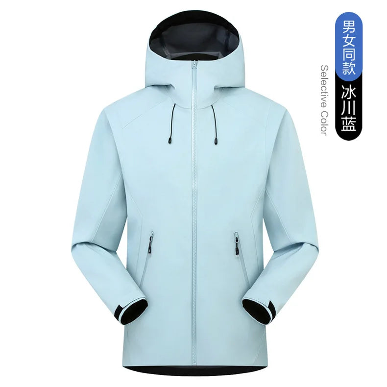 Bird Home Same LT Winter Solid Soft Shell Jacket Unisex Waterproof Breathable for Technology Outdoor Travel Sports