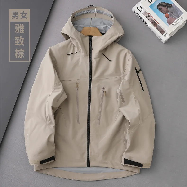 Polyester Outdoor Jacket, Waterproof and Windproof, Suitable for Both Boys and Girls, Can Be Used for Hiking and Cycling