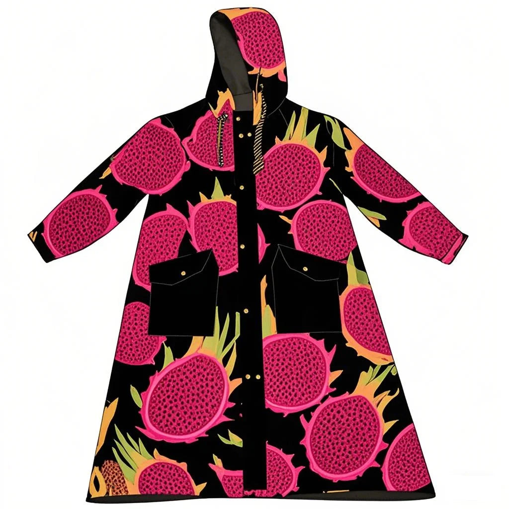 Universal Polyester Fashion Foldable Lightweight Waterproof Windproof Rain Jacket Coat for Daily Wear Travel Outdoor Activities