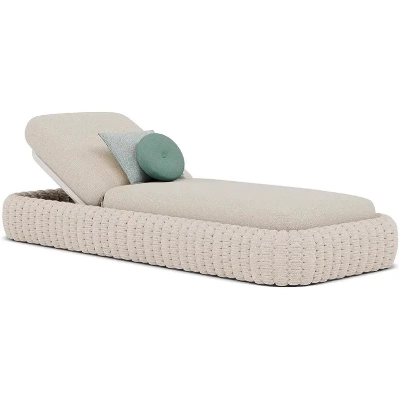 Outdoor Furniture Leisure Sun Loungers Sun Beds Beach Chair for Relaxing Lying Outdoor Furniture for Comfortable Leisure Time