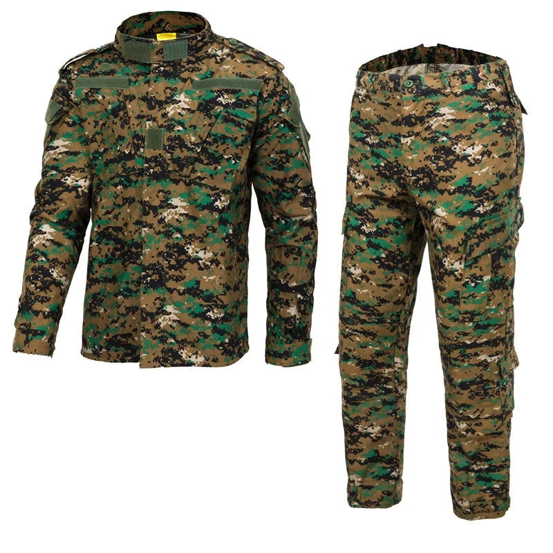 Factory Wholesale Men American Uniform Tactical Pants Camouflage Hunting Combat Jacket Suit Tactical Uniform