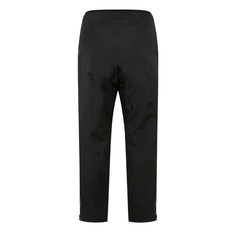 Unisex Lightweight Half-Zip Shell Hiking Pants Waterproof and Windproof Loose-Fit for Spring/Fall Outdoor Adventures