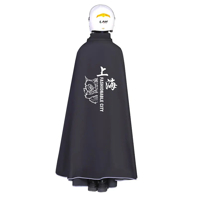 Bicycle Cycling Rain Poncho Waterproof Windbreaker Raincoat for Male & Female Cyclists and Motorcyclists