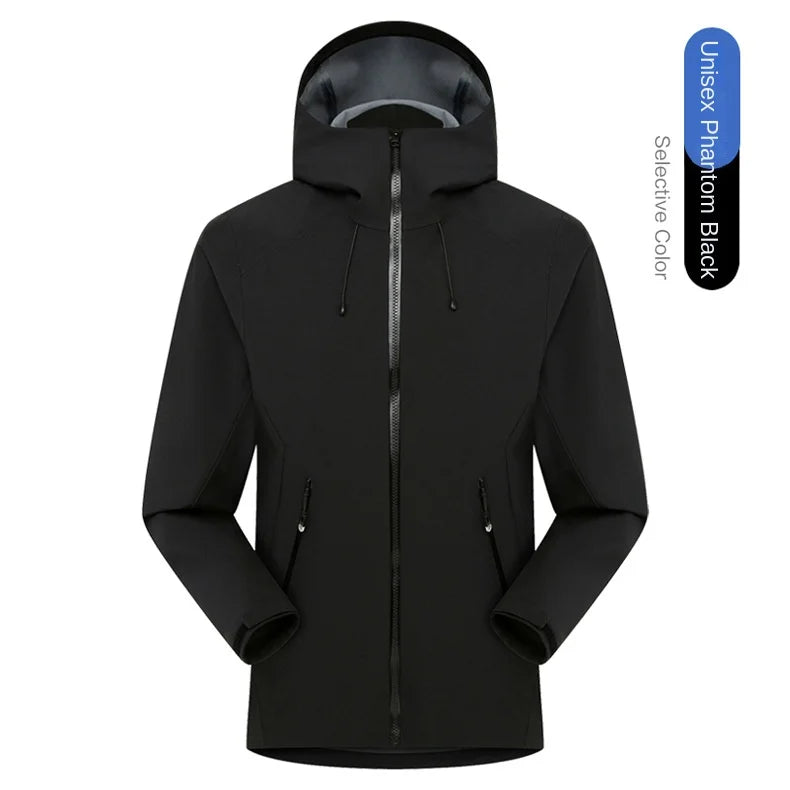 Bird Home Same LT Winter Solid Soft Shell Jacket Unisex Waterproof Breathable for Technology Outdoor Travel Sports