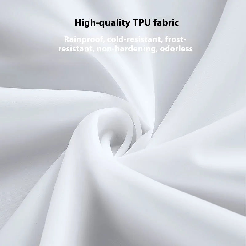 Adult Full Body PVC Waterproof Raincoat with TPU Battery Split Jacket Pants Suit for Car Motorcycle Riding Wholesale