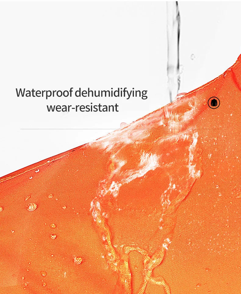 Full Body Motorcycle Waterproof Rain Pants Windproof Split Suit for Girls for Outdoor Activities Hiking Tours Rain Poncho Hood