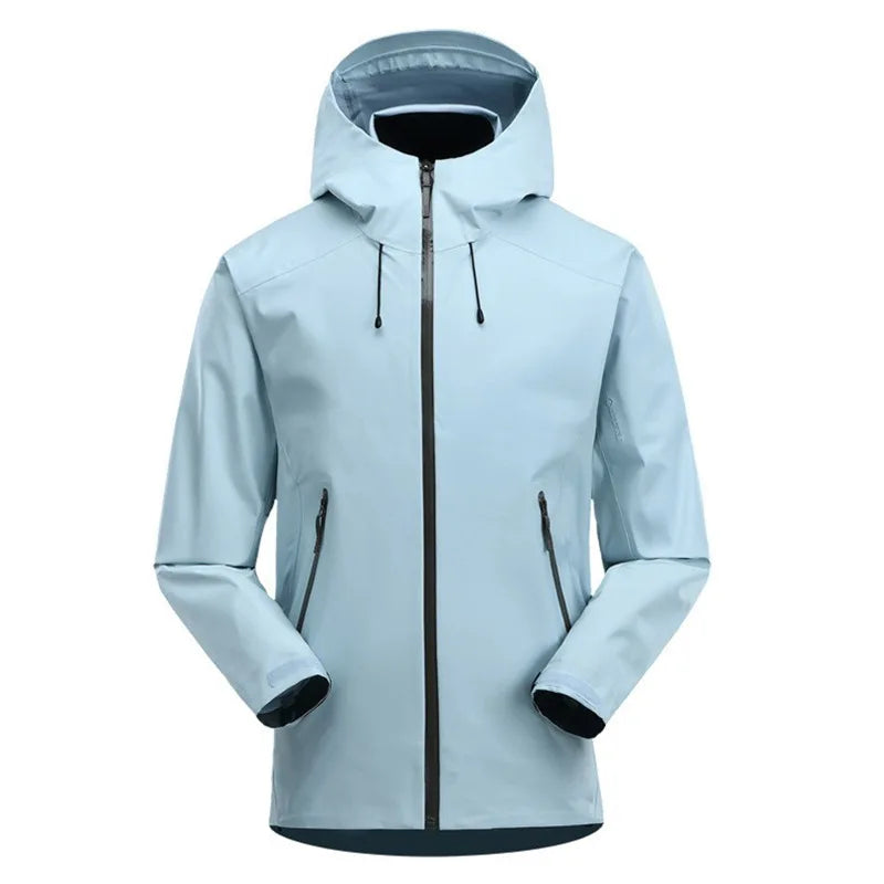 YIMING Bird Same-style Lt Spandex/Nylon Hard Shell Waterproof Breathable Wrinkle-resistant Women's Men's Three-layer Adhesive