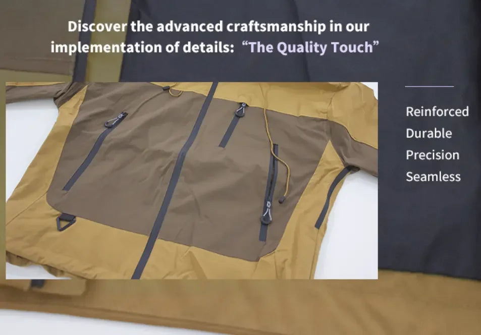 Wholesale Unisex Waterproof Windproof Sports Hooded Long Jacket Work Outdoor Rain Windbreaker Coat for Men and Girls Daily Usage