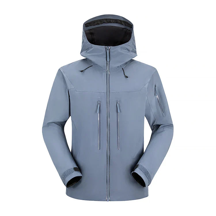 New Outdoor Fashion Men's Jacket for Adults for Hiking and Travel Made of Durable Polyester