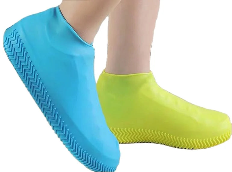 High Quality Waterproof Silicone Rain Boots Reusable Non-Slip Rubber Shoe Covers Shoe Protectors for Adults and Babies