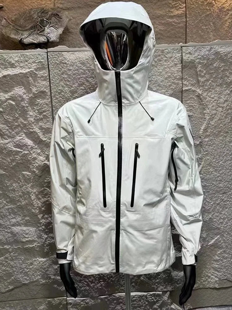 Wholesale Spring Unisex Waterproof Rain Jacket Windproof Outdoor Raincoat for Hiking Soft Shell Windbreaker