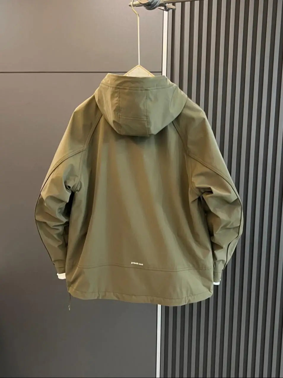 Vintage American Hip Hop Bomber Jacket Men's Spring Autumn Front Logo Planky Handsome  Windproof Outdoor Jacket