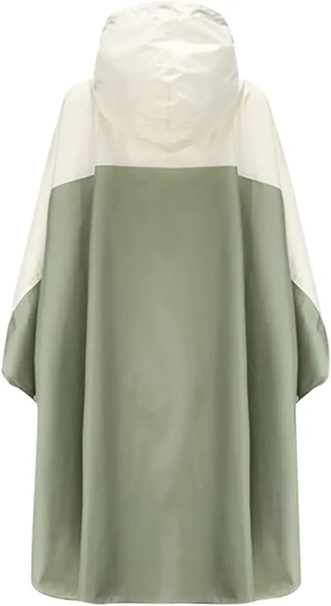 OEM Cheap Wholesale Larger Poncho Custom Gray Waterproof Cloak Cape Rain Coat Outdoor Travel Cloak Raincoat for Heavy Rain