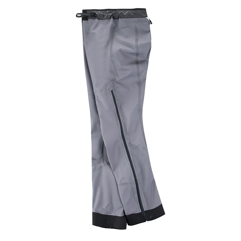 Unisex Lightweight Half-Zip Shell Hiking Pants Waterproof and Windproof Loose-Fit for Spring/Fall Outdoor Adventures