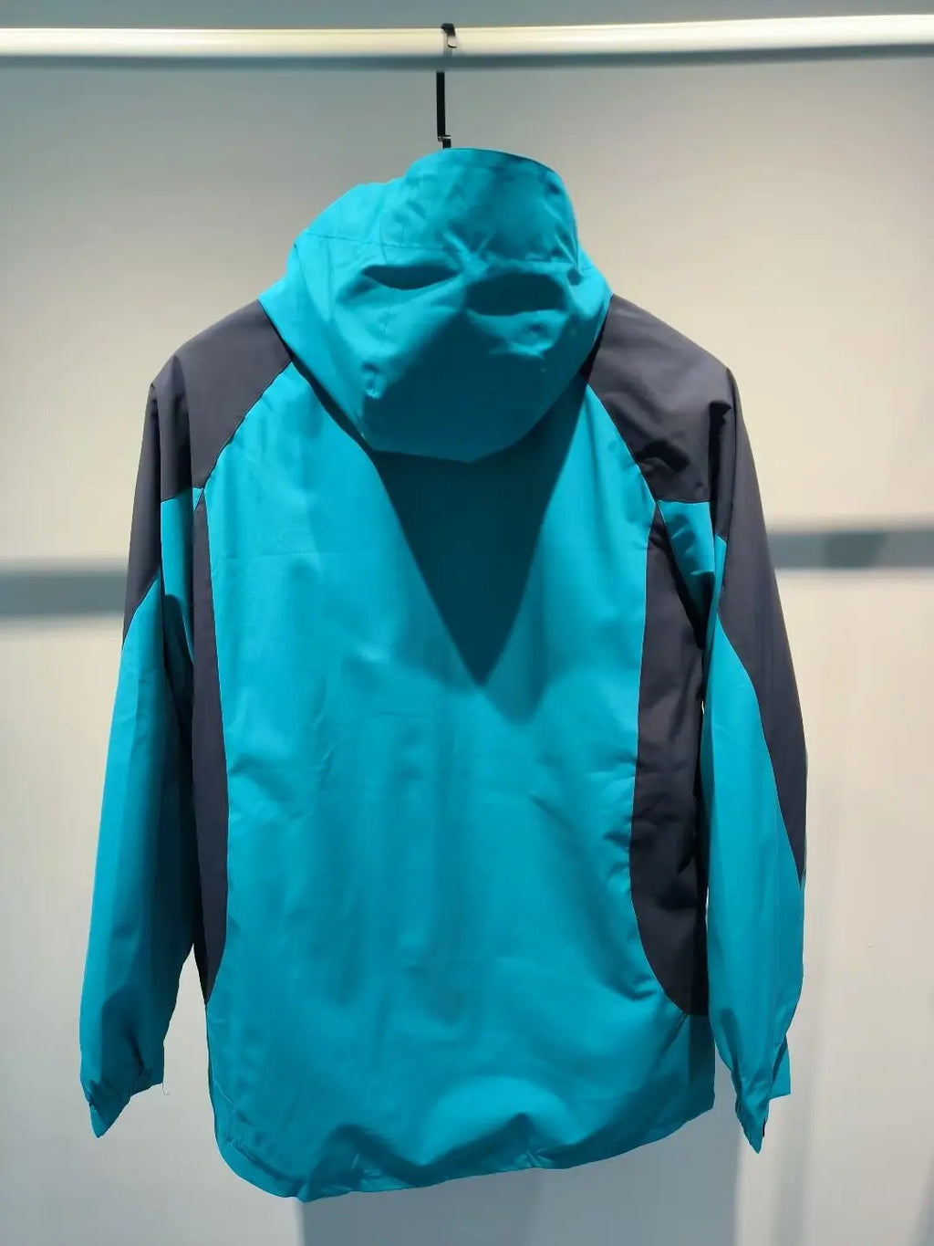 Autumn & Winter Polartec Fleeced Warm Jacket Waterproof and Windproof with Stand Collar Zipper Closure Polyester  Size XXXL