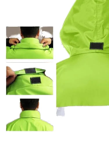 Factory Direct Wholesale XXL PVC Rain Jacket for Adults Eco-Friendly Waterproof Fabric Customizable Logo Outdoor Riding Cycling