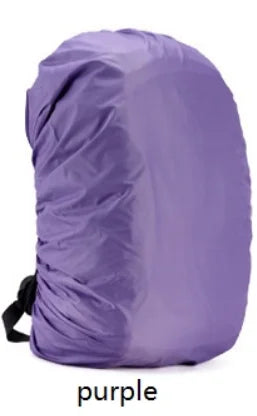 5000mm Waterproof Level Upgraded Anti-Slip Cross Buckle Straps Backpack Rain Cover Hiking Camping Plastic Polyester Logo