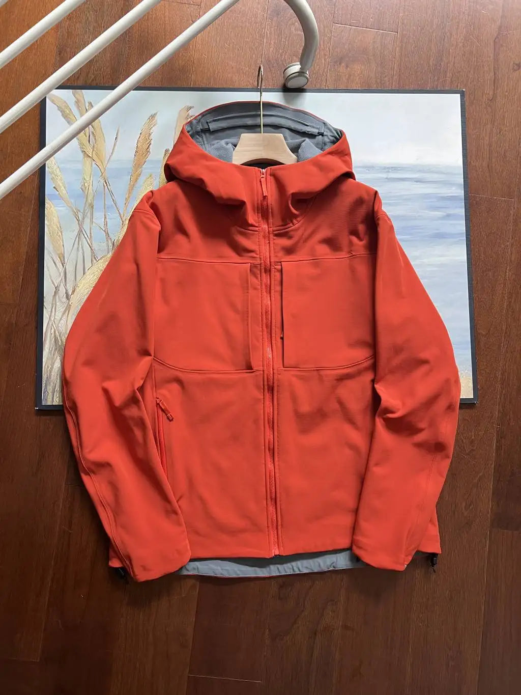 Autumn Casual Outdoor Jacket Men Women Spring Sports Hooded Mountaineering Clothing Soft Shell Rushing Features Simple Solid