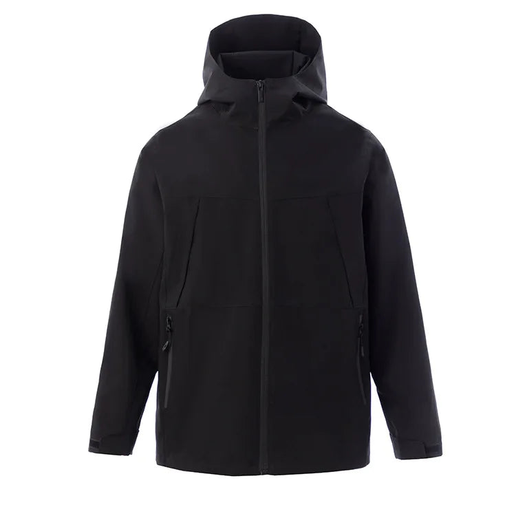 Autumn Winter Men's Single-Layer Assault Jacket Waterproof Windproof Coat Printed LOGO Outdoor Advertising Overalls-Wholesale