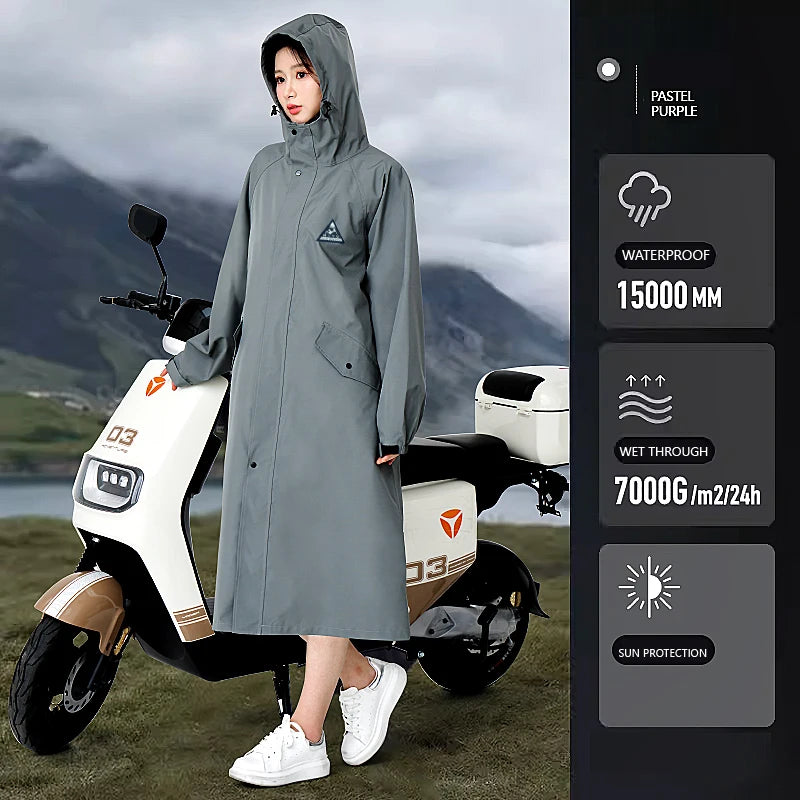 Waterproof Adult Outdoor Hiking Windbreaker, Suitable for Cycling and Hiking