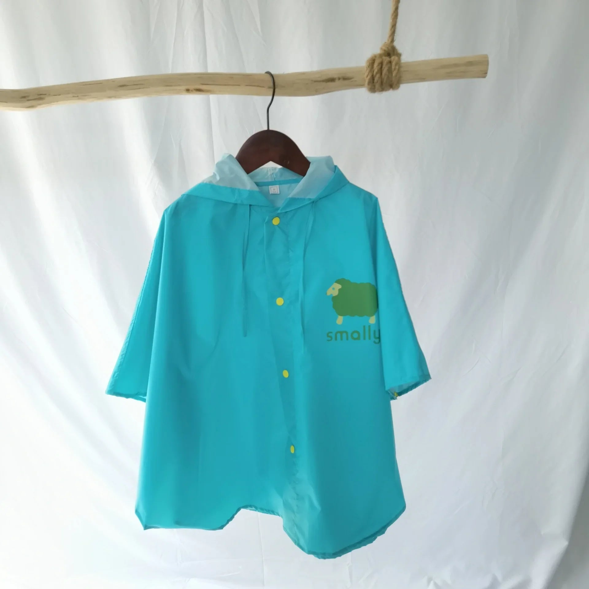 Waterproof Children's Poncho Kindergarten Primary School Group Enterprise Raincoat 3D Three-Dimensional Design