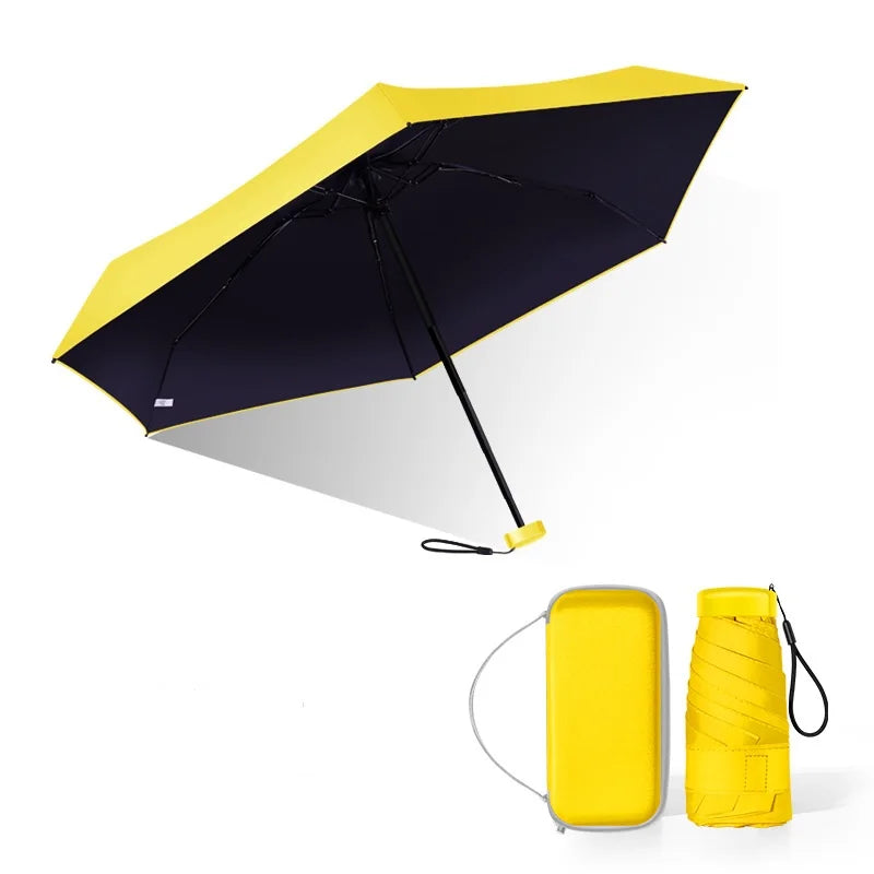 Mini Pocket Compact Umbrella UV50+ Rainny and Sunny Umbrella Light Weight Umbrella