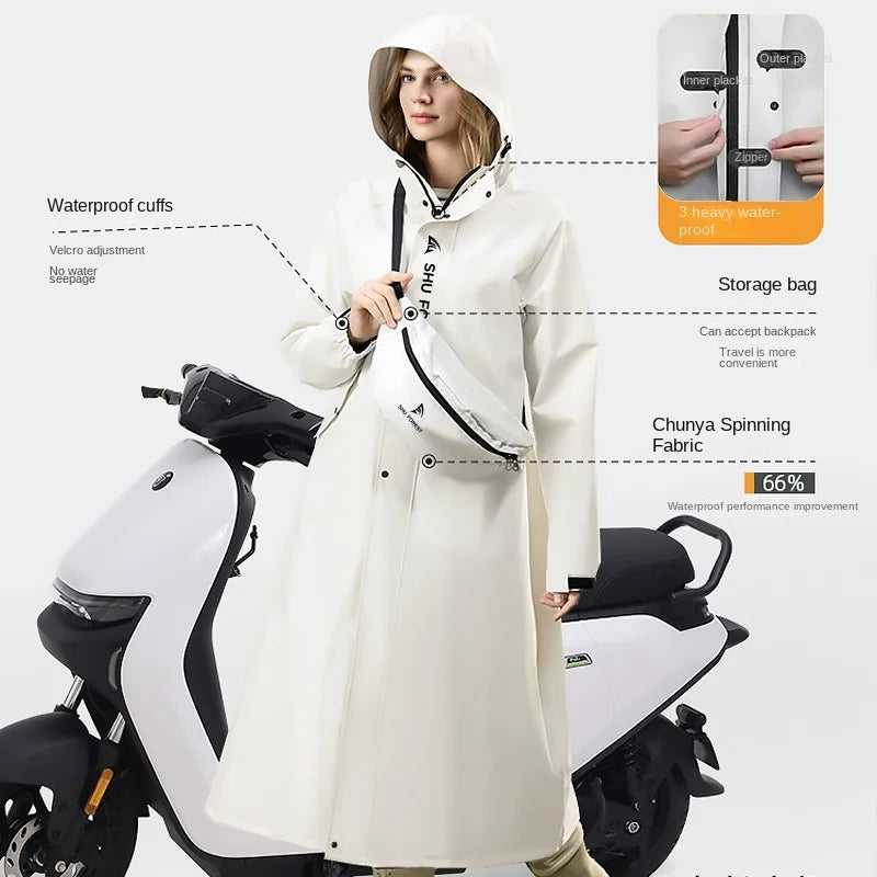 Outdoor Waterproof Oxford Cloth Single-person Windbreaker for Travel Raincoat Full Body Fashion