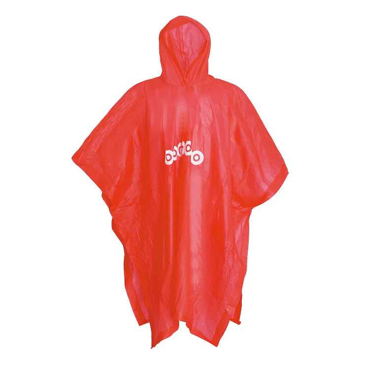 PVC Emergency Poncho Rainproof Hooded Raincoat Suit for Waterproof Day Hiking Customizable Logo Decoration Raincoat Suit