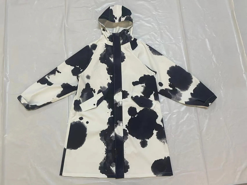 Women's Waterproof Raincoat Lightweight Rain Jacket Hood Travel Outdoor Hiking Riding Traveling Rainy Windproof Breathable