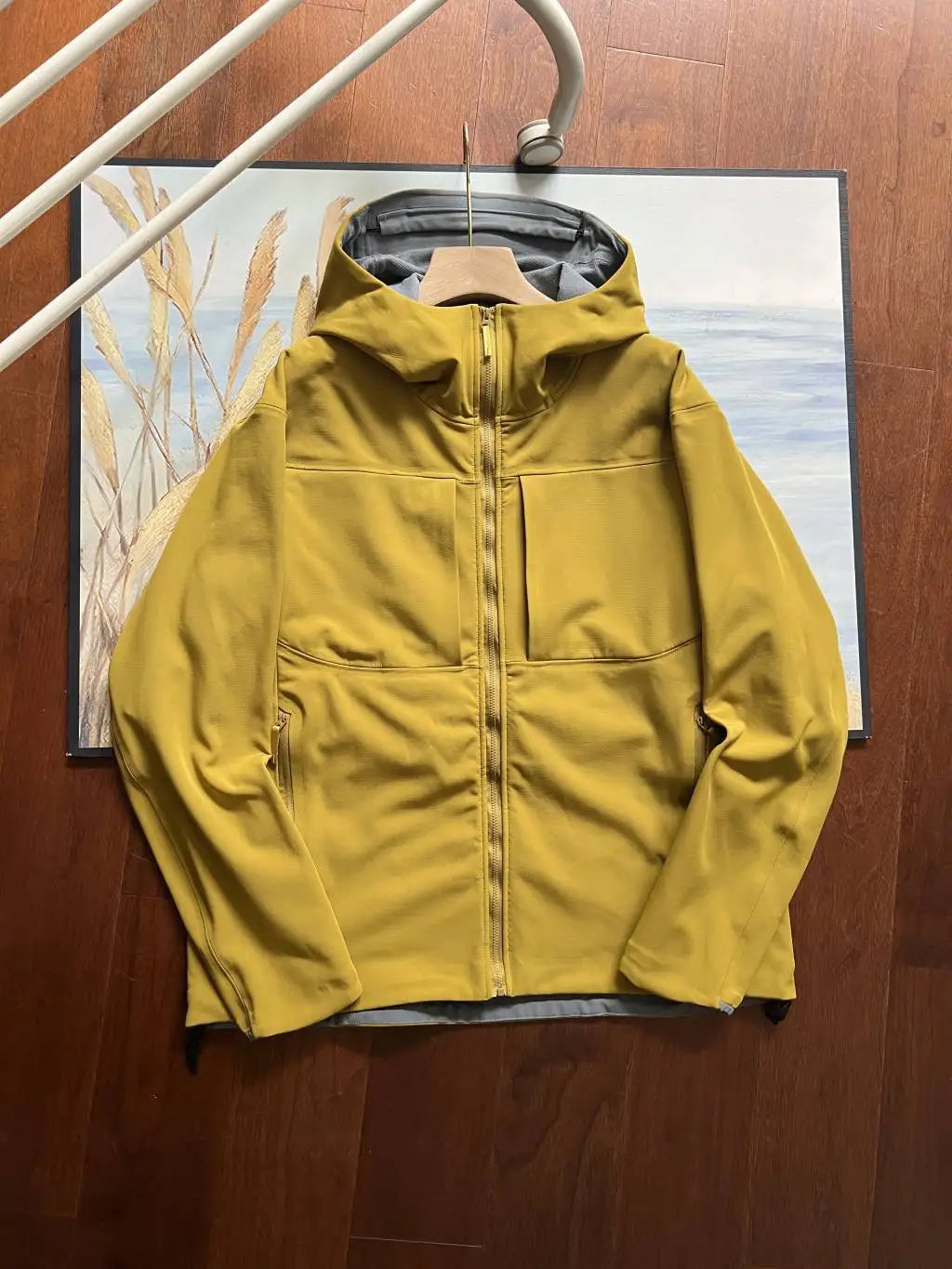 Autumn Casual Outdoor Jacket Men Women Spring Sports Hooded Mountaineering Clothing Soft Shell Rushing Features Simple Solid